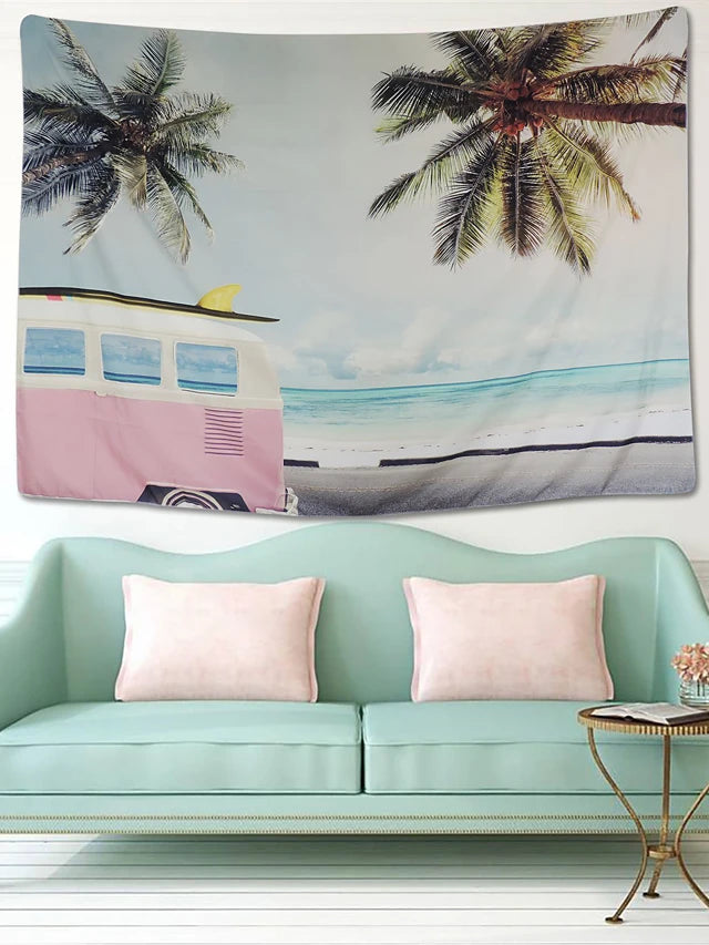 Peace & Love Theme Tapestry Wall Decor
