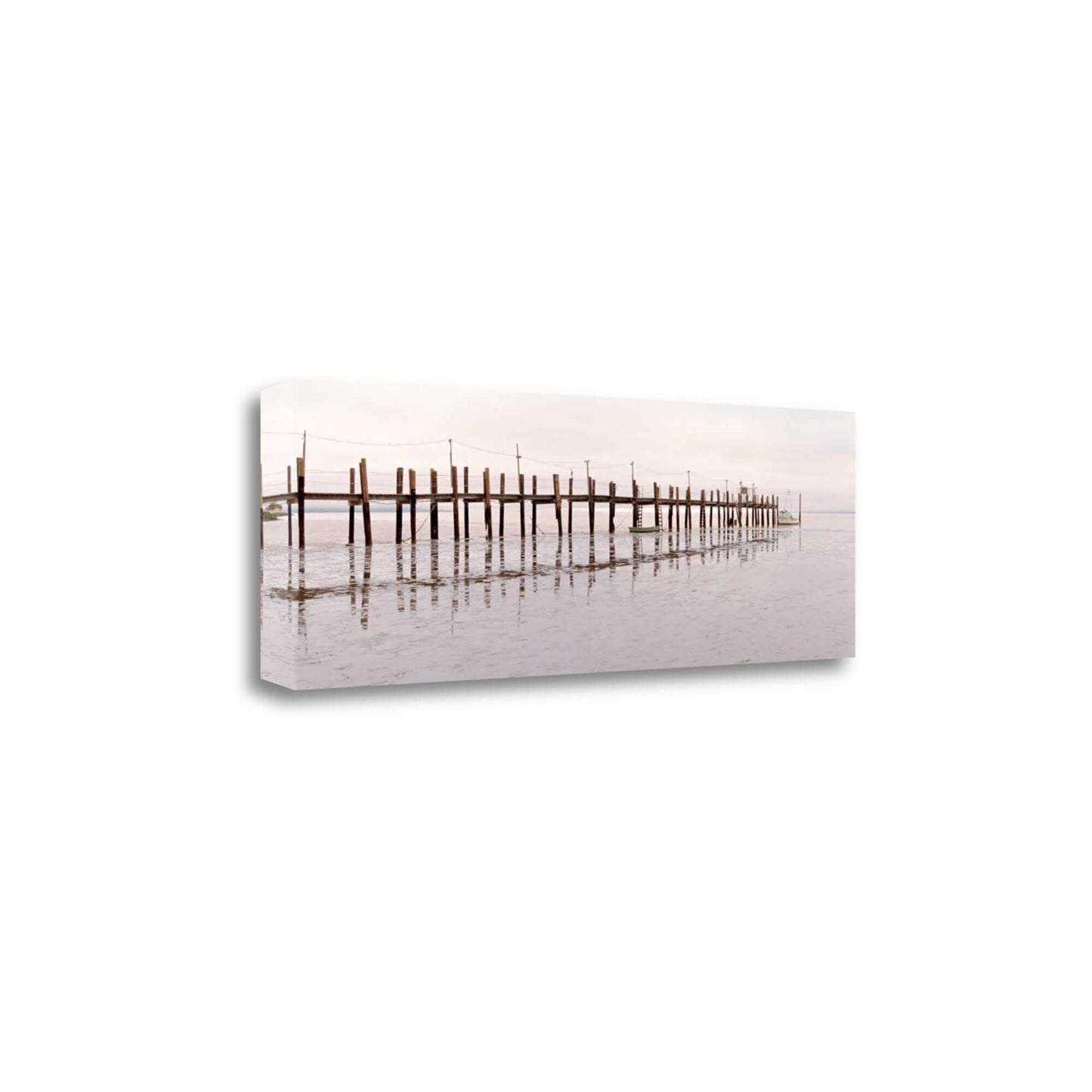Beach Pier 1 Giclee Wrap Canvas Wall Art - Home Decor > Wall Art - $199.99