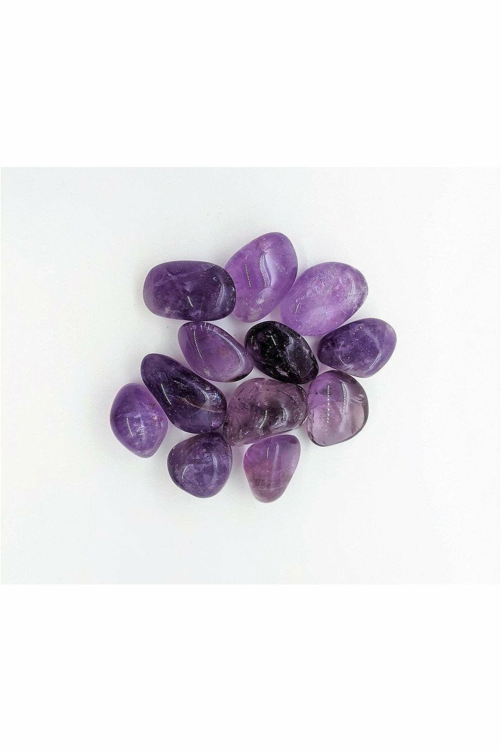Tumbled & Polished Amethyst crystal