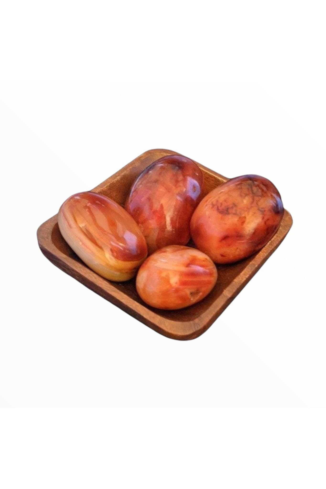 Tumbled Carnelian Gallet stones