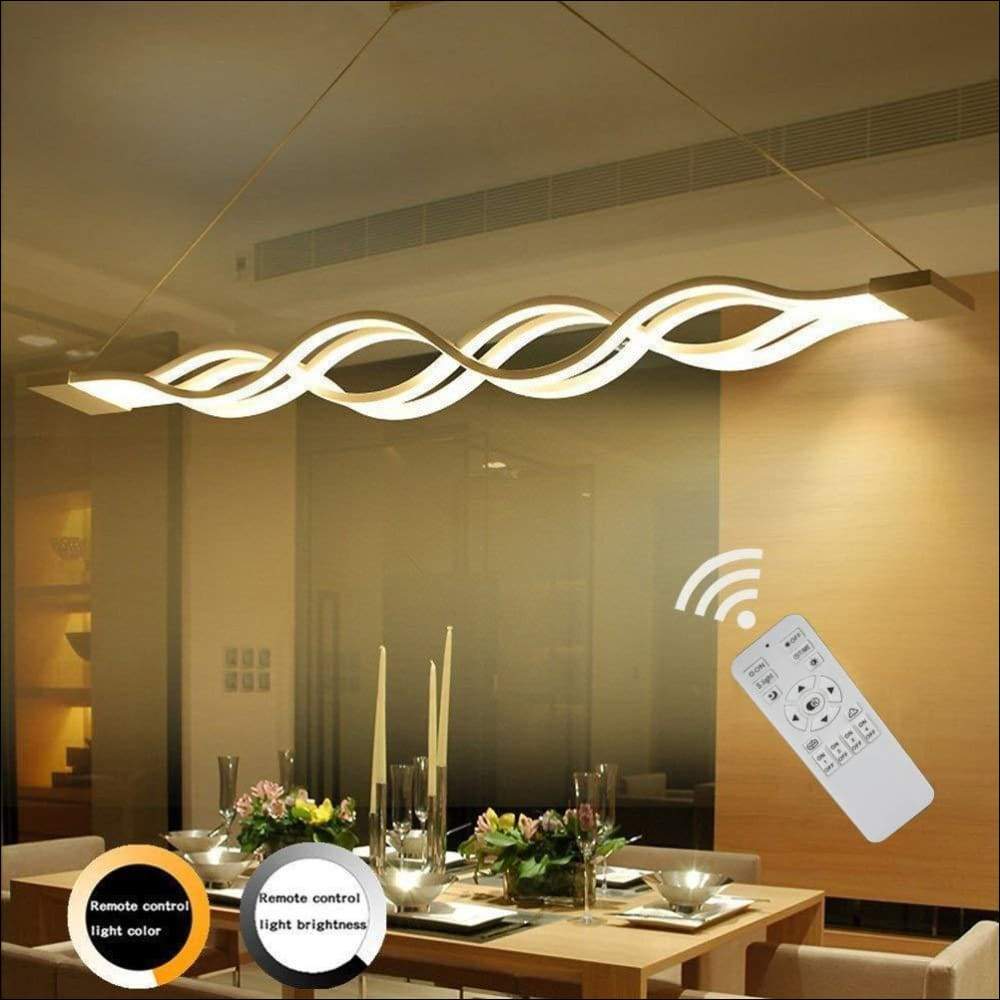 Hanging Acrylic Ceiling Lamp - Ocean Waves - Ceiling Lamp - $849.99