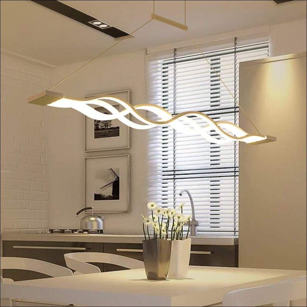 Hanging Acrylic Ceiling Lamp - Ocean Waves - Ceiling Lamp - $849.99