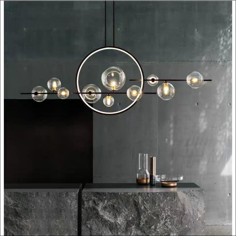 Orb Suspension Chandelier Ceiling Lamp - Chandelier - $2055.99