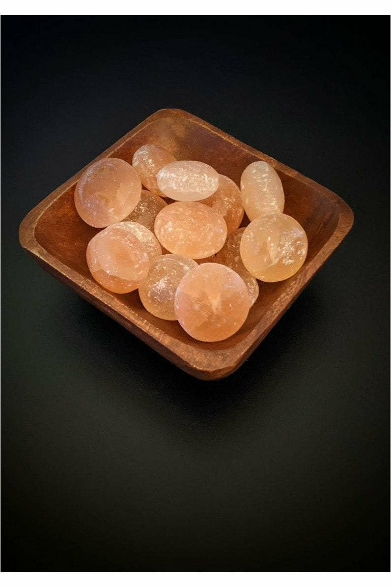 Orange selenite crystal 1 pc