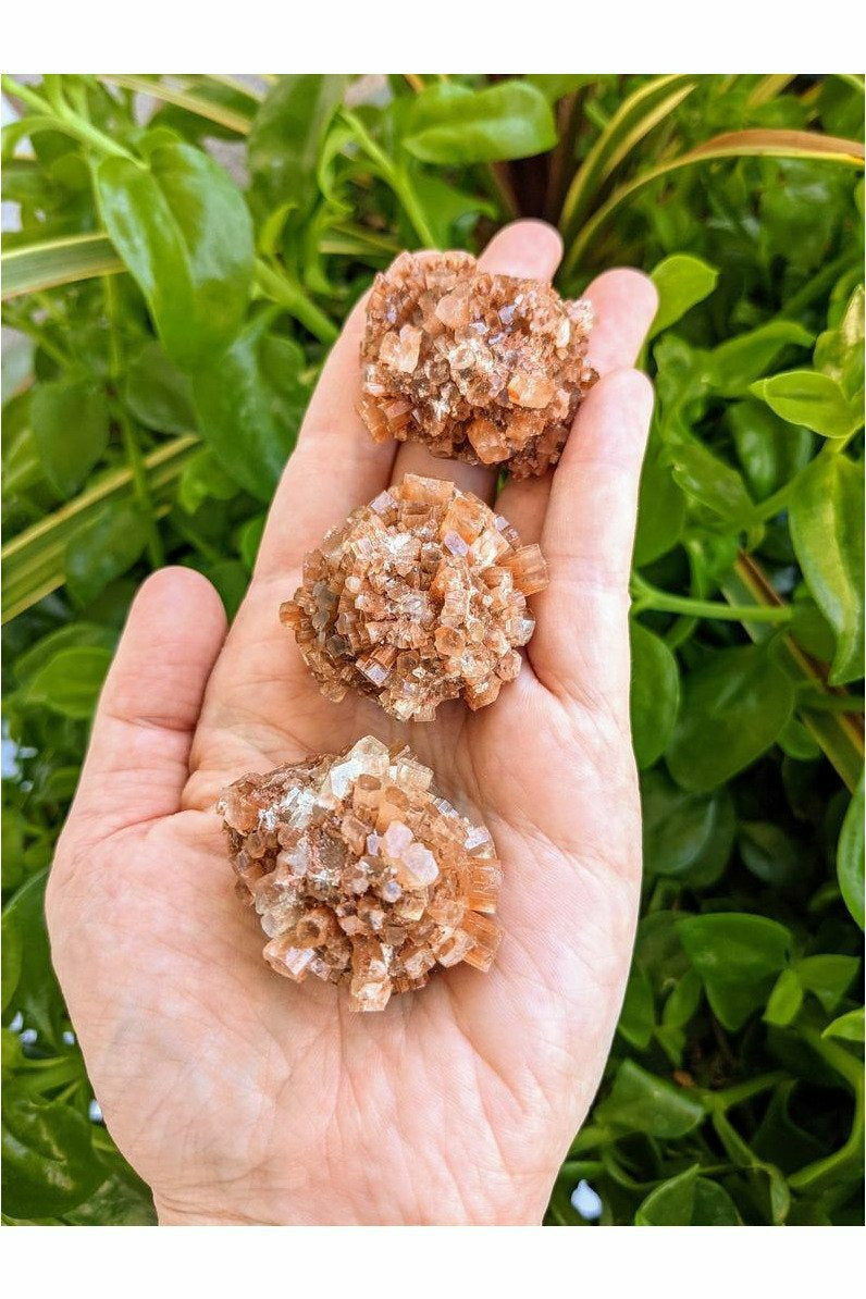 Raw Aragonite Clusters