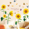 Sunflowers Decorative Wall Stickers Decals