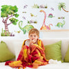 Dinosaurs Animal Theme Decorative Wall Stickers Decals