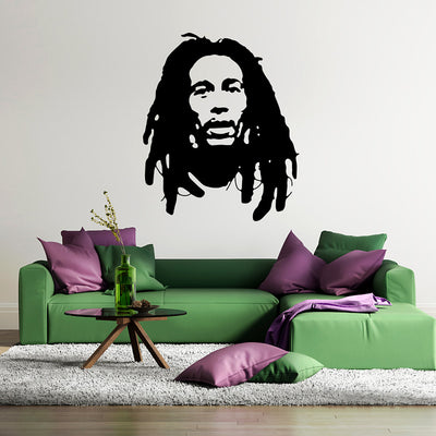 Bob Marley's Decorative Wall Stickers Decal