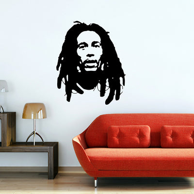 Bob Marley's Decorative Wall Stickers Decal