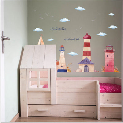 Sea Forts Theme Decorative Wall Stickers Decals