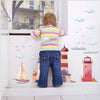 Sea Forts Theme Decorative Wall Stickers Decals