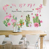 Flamingos' Paradise Theme Decorative Wall Stickers