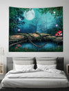 Fallen Tree Theme Wall Tapestry Decor