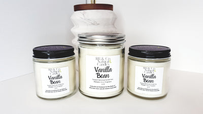 100% Natural Soy Candle | Hand-crafted - Vanilla Bean