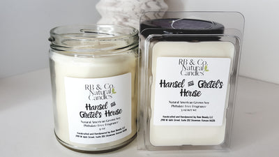 100% Natural Soy Candle | Hand-crafted - Hansel & Gretel's House