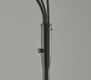 Three Light Adjustable Arm Dark Bronze Floor Lamp - Lighting > Novelty Lamps - $221.99