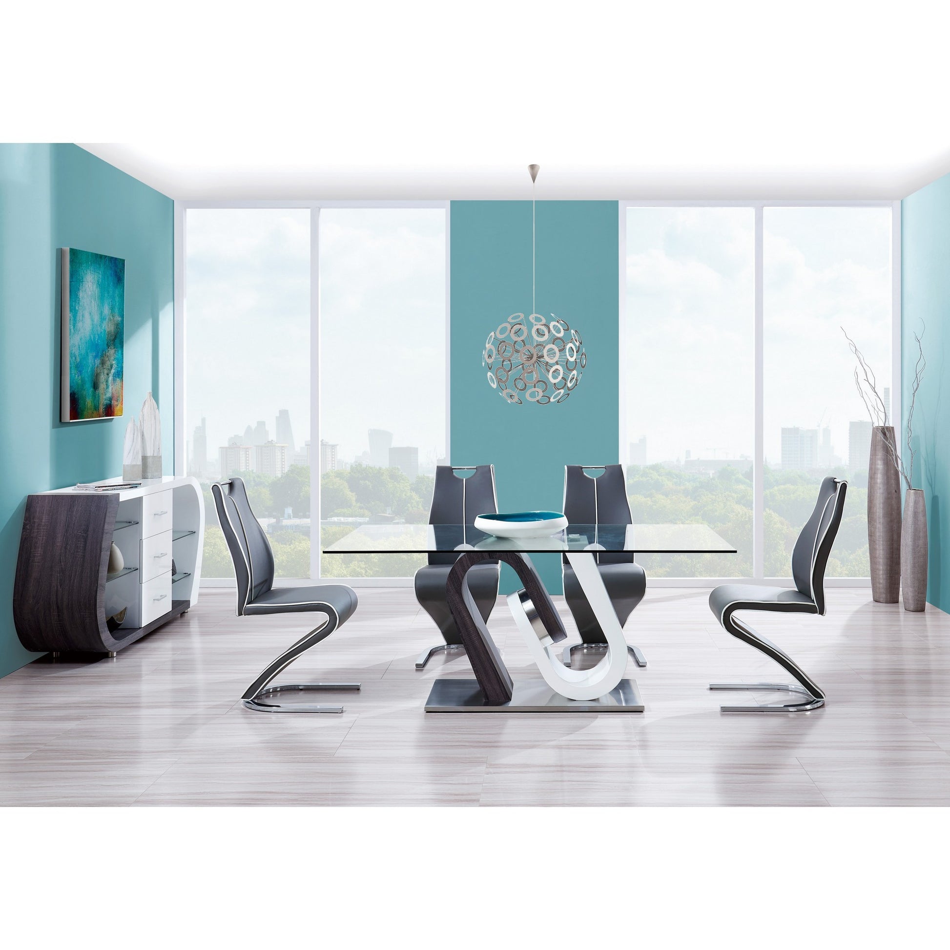 industrial metal dining chairs 1