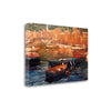 View of Italy Watercolor 2 Giclee Wrap Canvas Wall Art - Home Decor > Wall Art - $241.99