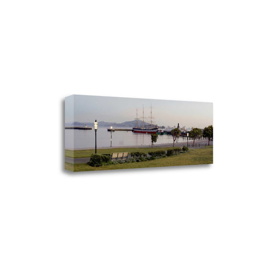 River View with Boat 2 Giclee Wrap Canvas Wall Art - Home Decor > Wall Art - $211.99