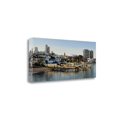 City Alongside the River 1 Giclee Wrap Canvas Wall Art - Home Decor > Wall Art - $194.99