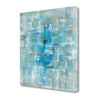 Blue Abstract Watercolor Giclee Wrap Canvas Wall Art - Home Decor > Wall Art - $187.99