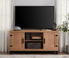 Natural Oak Classic TV Stand with Adjustable Shelves - Living Room > TV Stands - $480.99