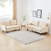 Beige Velvet Modern Tufted Modular Sofa - Living Room > Seating Options > Sofas - $897.99