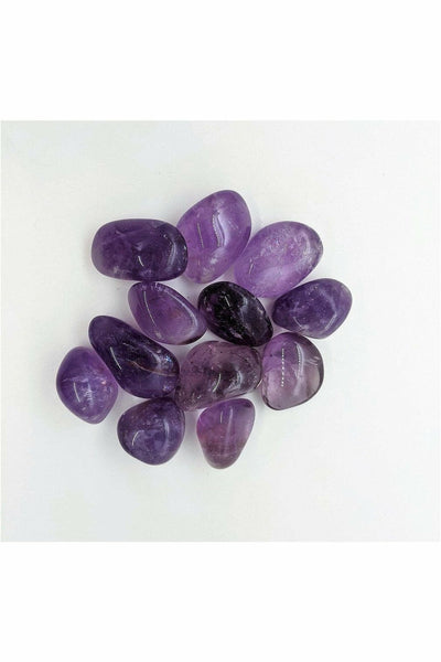 Tumbled & Polished Amethyst crystal