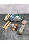 Balancing Smudge Kit with 7 Chakra Crystals Set