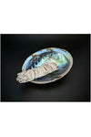 White Sage and Abalone shell smudge kit