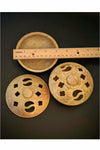 Carved 2 piece soapstone multi incense burner