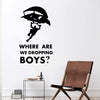 Funny Gamers Vinyl Wall Stickers Decals