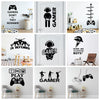 Funny Gamers Vinyl Wall Stickers Decals