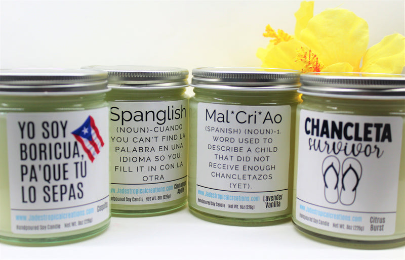 Chancleta Survivor - Natural Soy Wax Candle