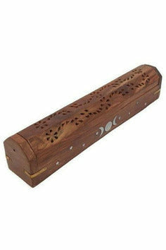 Triple Moon coffin incense burner
