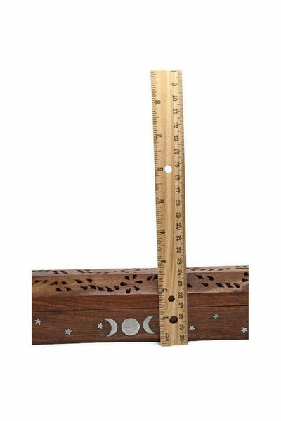 Triple Moon coffin incense burner