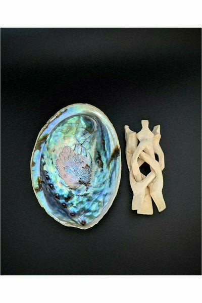 Abalone Shell with Wooden Stand