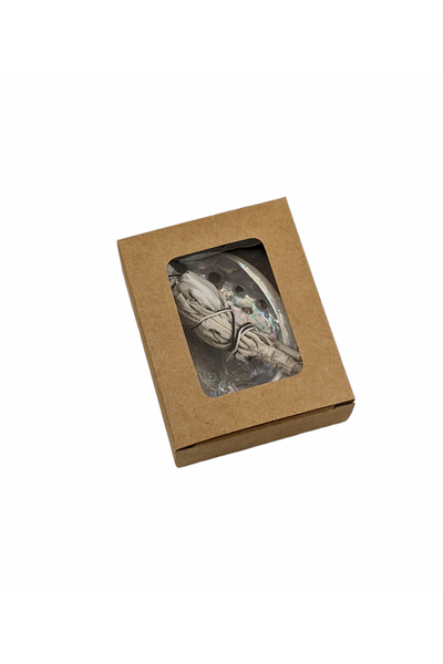 Mini travel smudge kit