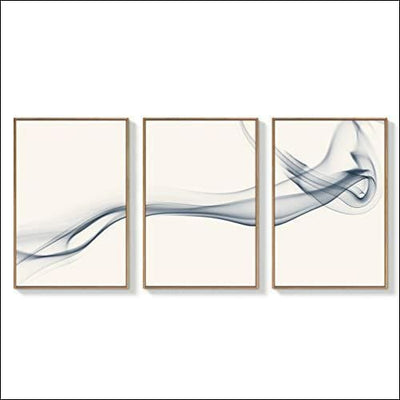Abstract Zen 3PC Framed Canvas Painting - Framed Canvas Painting - $270.99