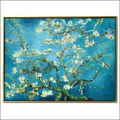 Almond Blossom Framed Canvas Painting - Framed Canvas Painting - $173.99