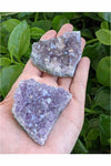 Raw Amethyst Druzy Cluster