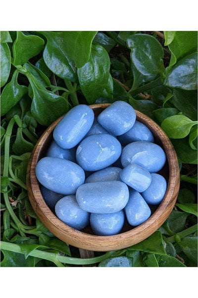 Tumbled Angelite Crystals