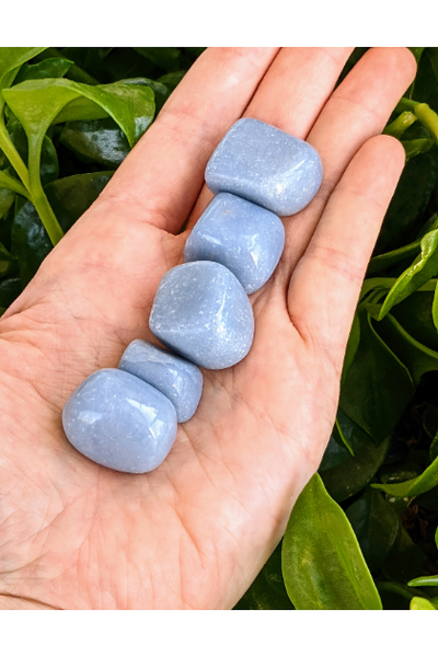 Tumbled Angelite Crystals