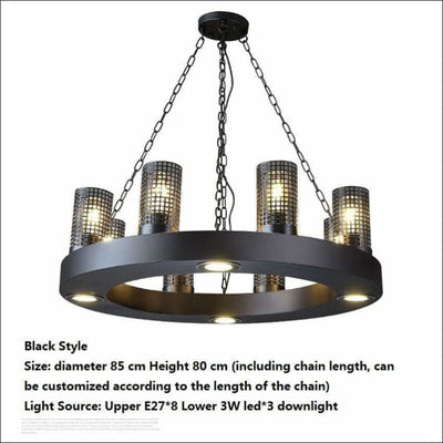 Pendant Ceiling Lamp - Antique Ocular Hanging - Ceiling Lamp - $2679.99