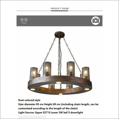 Pendant Ceiling Lamp - Antique Ocular Hanging - Ceiling Lamp - $2679.99