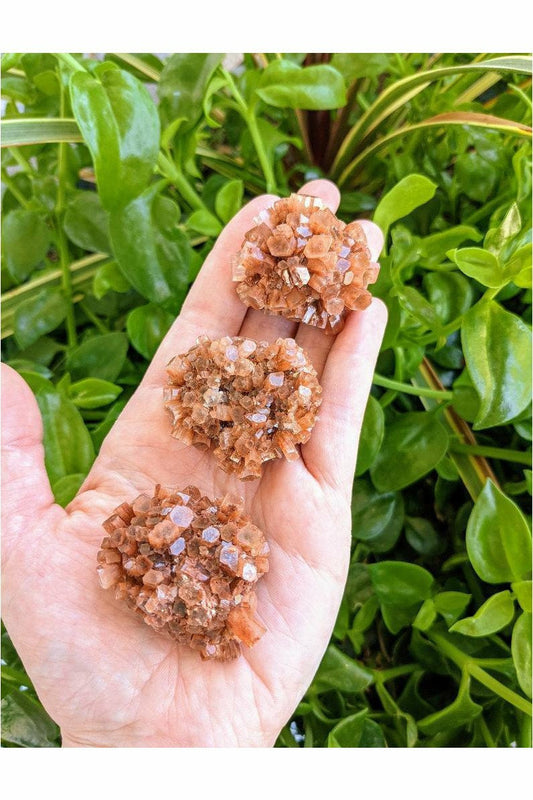 Raw Aragonite Clusters