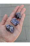 Rough Banded Amethyst Crystals