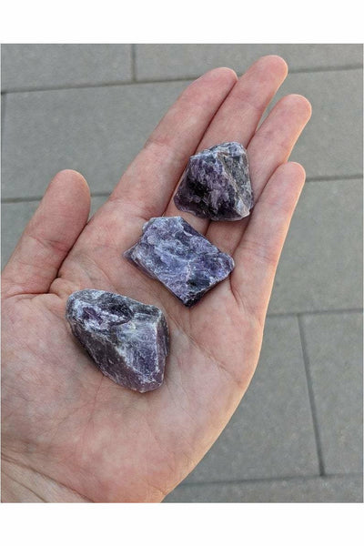 Rough Banded Amethyst Crystals