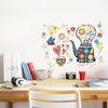 I Love Tea Statement - Colorful Teapot Wall Sticker Decal