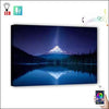 Canvas Wall Art - Blue Lake Mountain LED - LED Framed Canvas Painting - $181.99